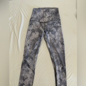 Lululemon Diamond Dye Stargaze Pitch Grey Align 25”